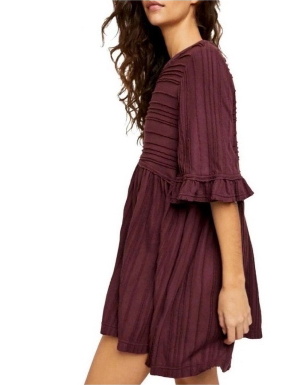 Free People Take a Spin Tunic Black Honey
